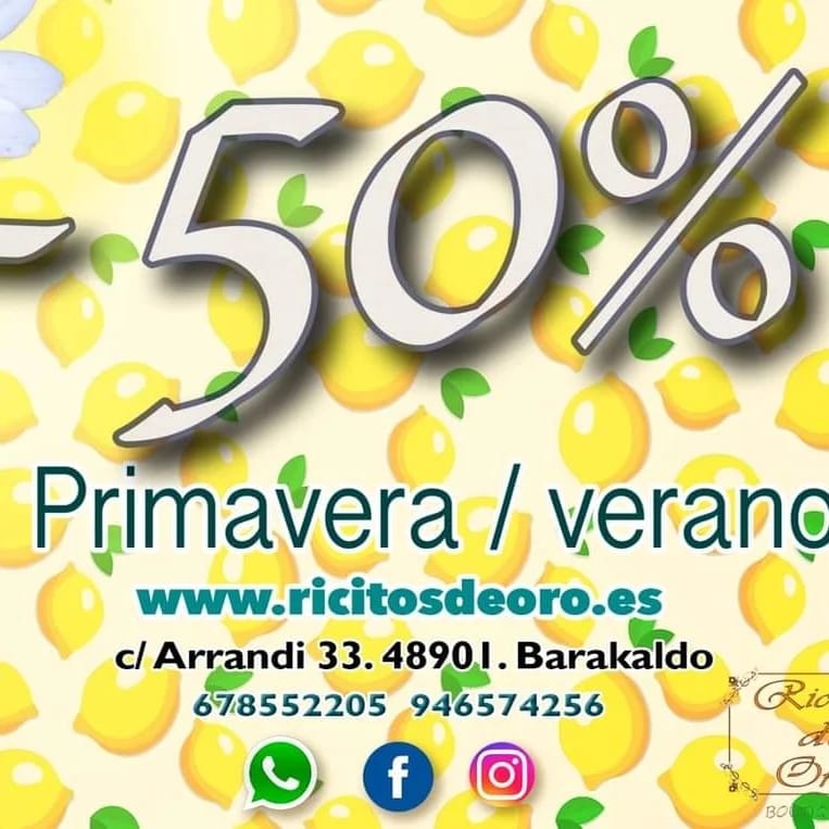 50 rebajas 40%
