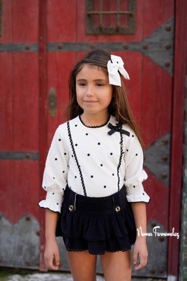 BOMBACHO, CAMISA Y CHALECO DELIA de NOMA FERNANDEZ, invierno 2025 - Imagen 2