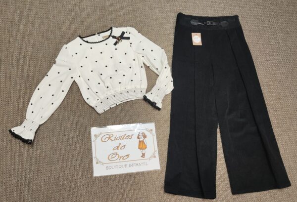 PANTALON PANA CON CAMISA DELIA de NOMA FERNANDEZ, invierno 2025