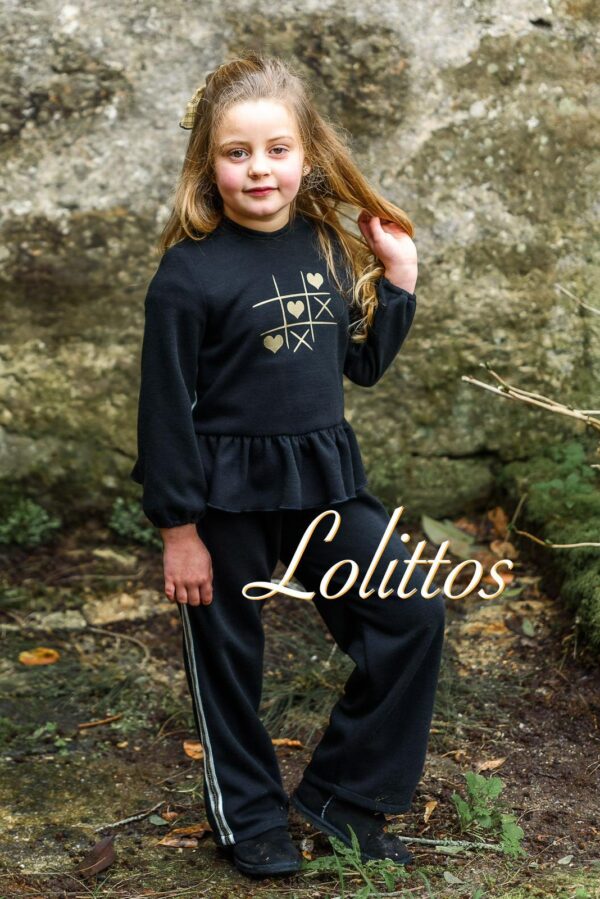 CHANDAL CON CAMISETA GLOBO de LOLITTOS, invierno 2025 - Imagen 2