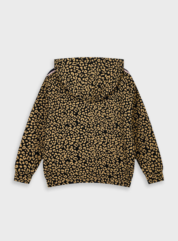 SUDADERA CON CREMALLERA ANIMAL PRINT de ENERGIERS, invierno 2025 - Imagen 2