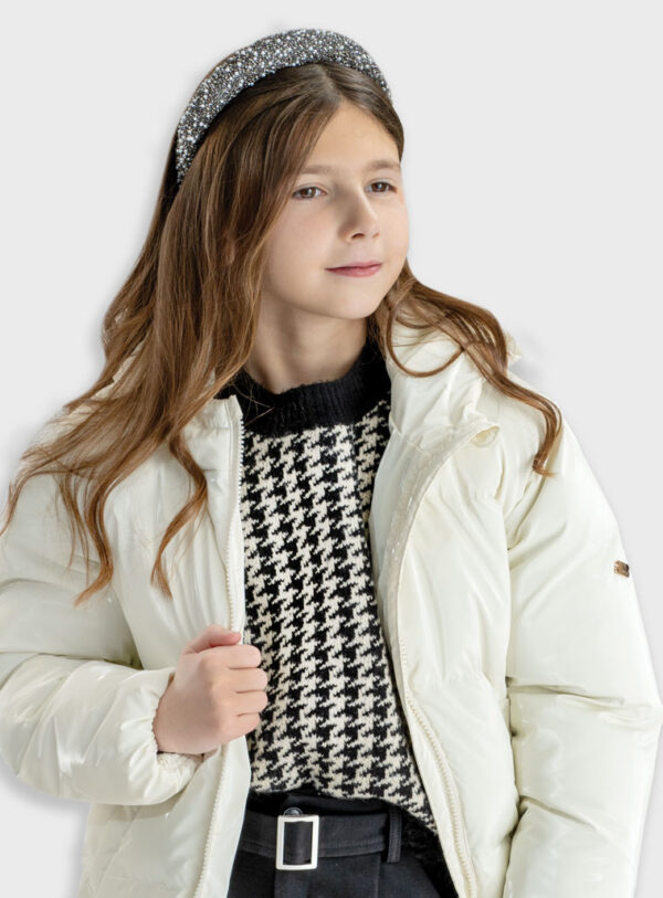 CHAMARRA ACOLCHADA BLANCA de ENERGIERS, invierno 2025