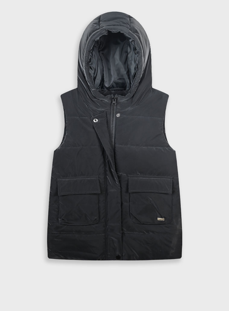 CHALECO 3/4 NEGRO de ENERGIERS, invierno 2025