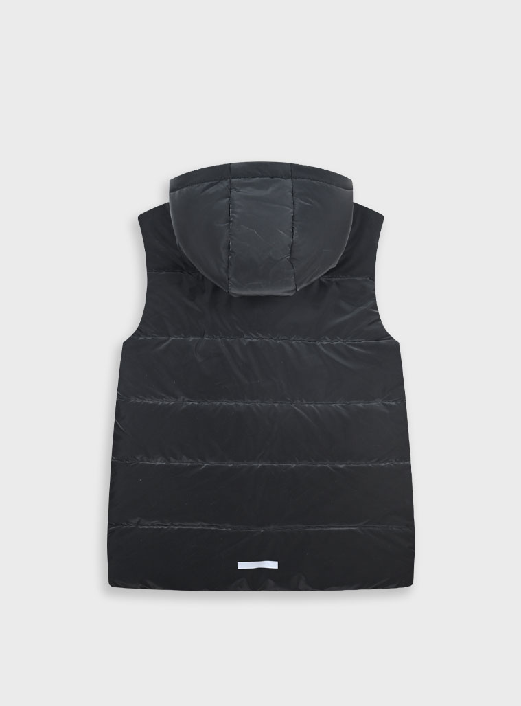 CHALECO 3/4 NEGRO de ENERGIERS, invierno 2025 - Imagen 2