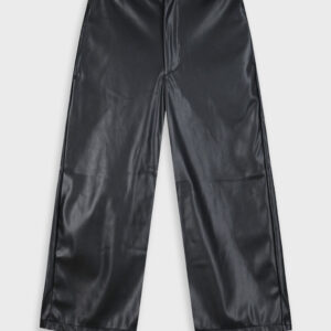 PANTALON ANCHO POLIPIEL NEGRO de ENERGIERS, invierno 2025
