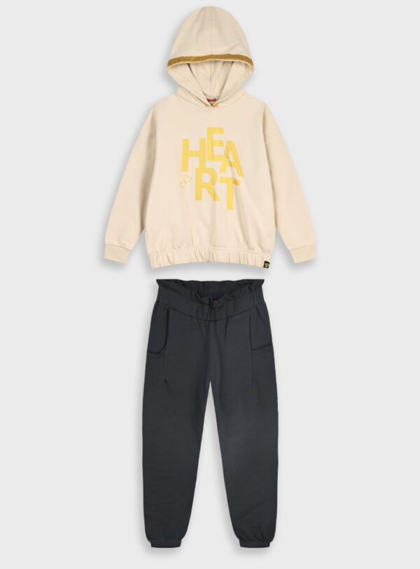 CHANDAL CHICA MARFIL Y NEGRO de ENERGIERS, invierno 2025