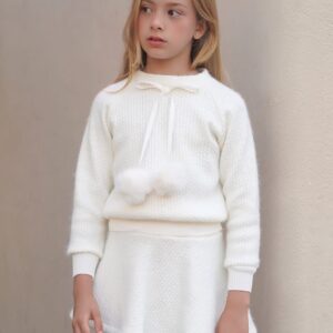 FALDA BOMBACHO CON JERSEY PENELOPE de NOMA FERNANDEZ, invierno 2025
