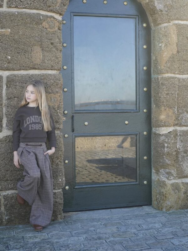 PANTALON ANCHO CON SUDADERA DIANA de NOMA FERNANDEZ, invierno 2025 - Imagen 2