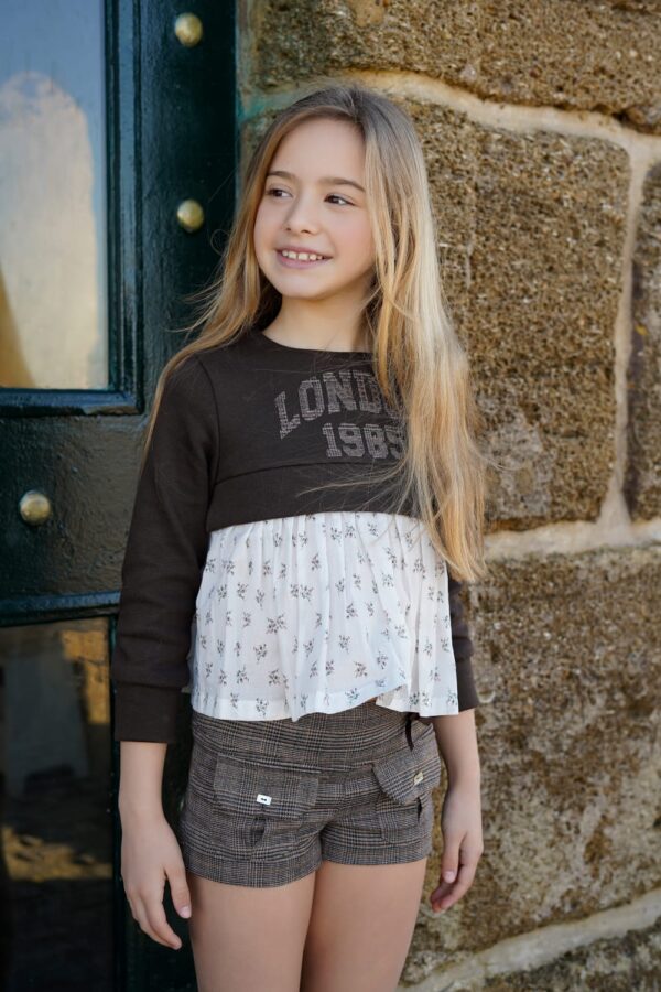 SHORT CON SUDADERA DIANA de NOMA FERNANDEZ, invierno 2025