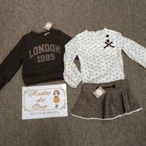 BOMBACHO CON CAMISA Y SUDADERA DIANA de NOMA FERNANDEZ, invierno 2025