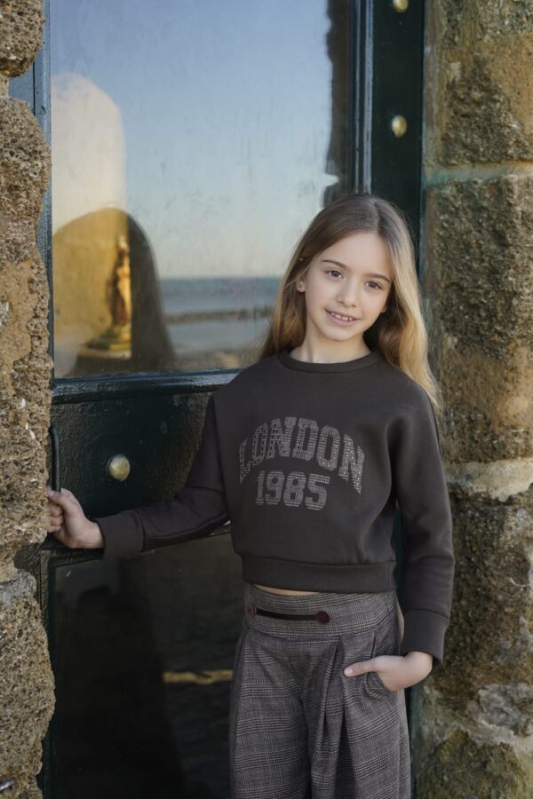 PANTALON ANCHO CON SUDADERA DIANA de NOMA FERNANDEZ, invierno 2025