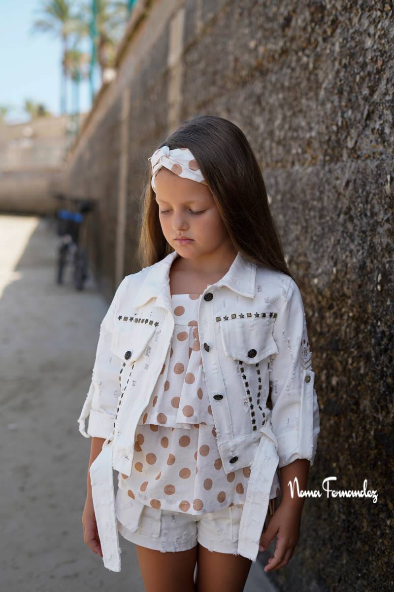 CAZADORA CORTA HAYA de NOMA FERNANDEZ, verano 2026