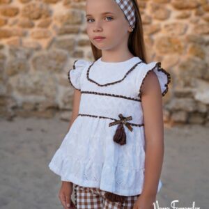 SHORT CON BLUSON TILO de NOMA FERNANDEZ, verano 2026