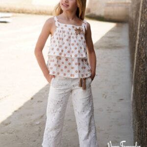 PANTALON CON BLUSON HAYA de NOMA FERNANDEZ, verano 2026