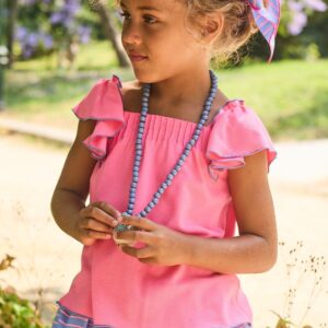 BRAGA CON VOLANTES CON POLO PANTERA ROSA de LA MARTINICA, verano 2026