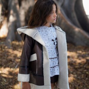 PELLIZA LARGA MARRON de NOMA FERNANDEZ, invierno 2026
